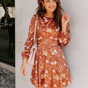 Floral Ruffle Dress